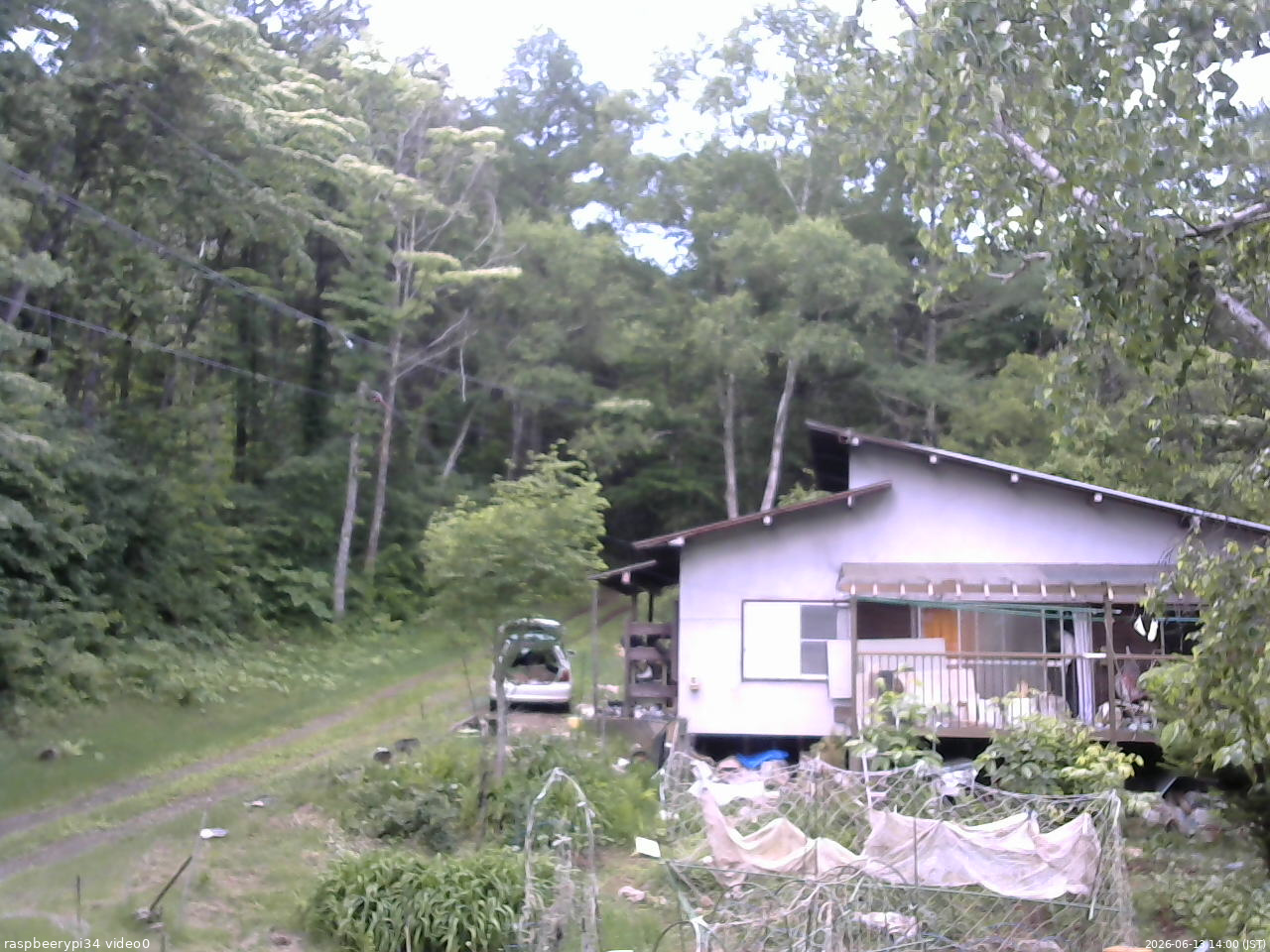 長野県菅平高原 ゆたか山荘 西側(坂上) 2026/06/13 14:00