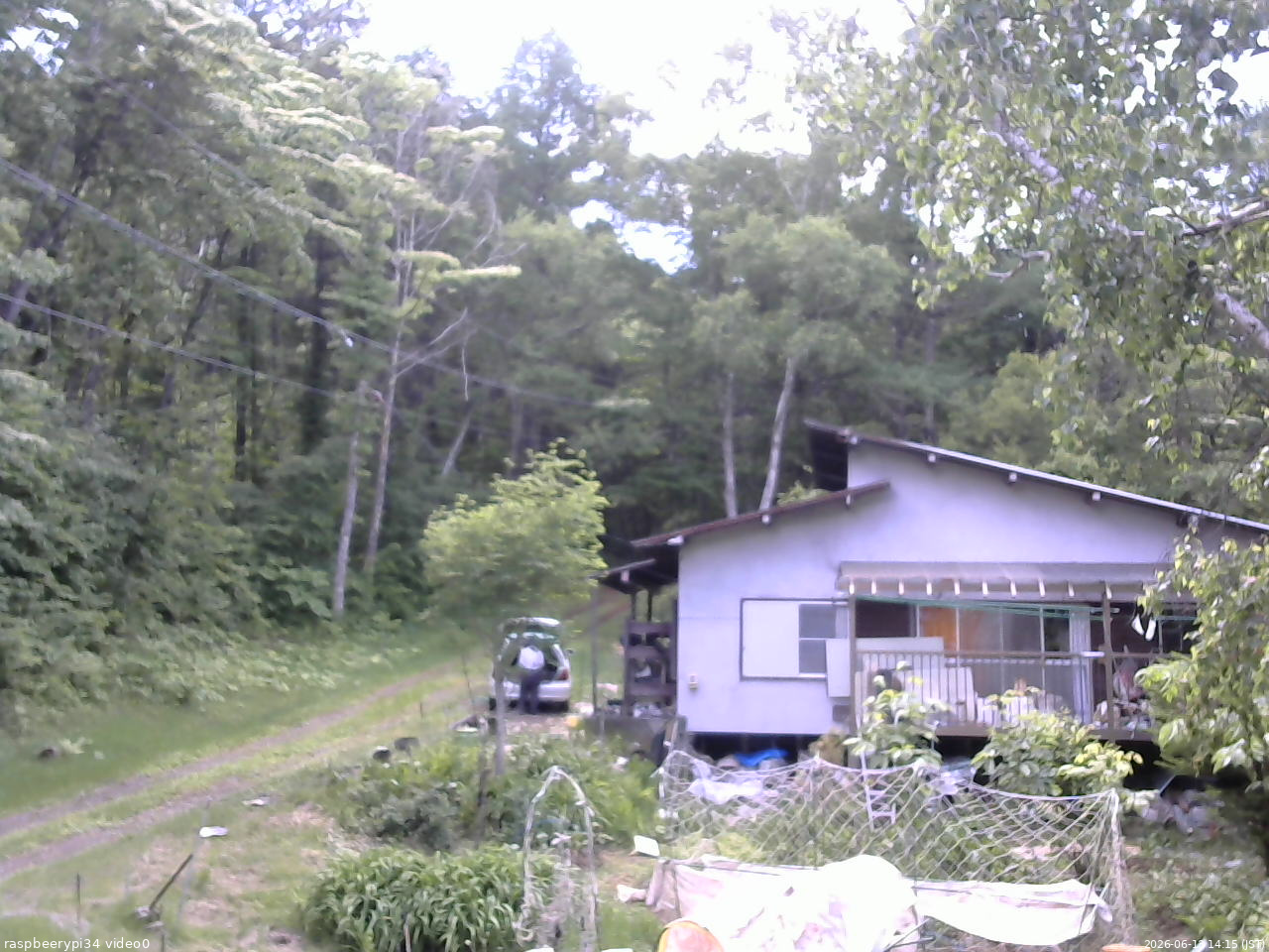 長野県菅平高原 ゆたか山荘 西側(坂上) 2026/06/13 14:15
