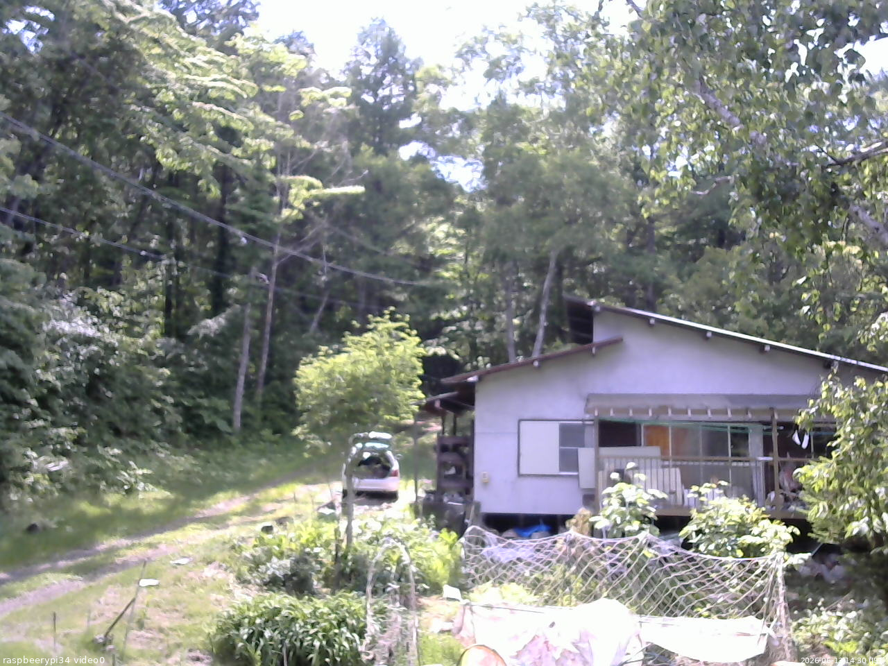 長野県菅平高原 ゆたか山荘 西側(坂上) 2026/06/13 14:30