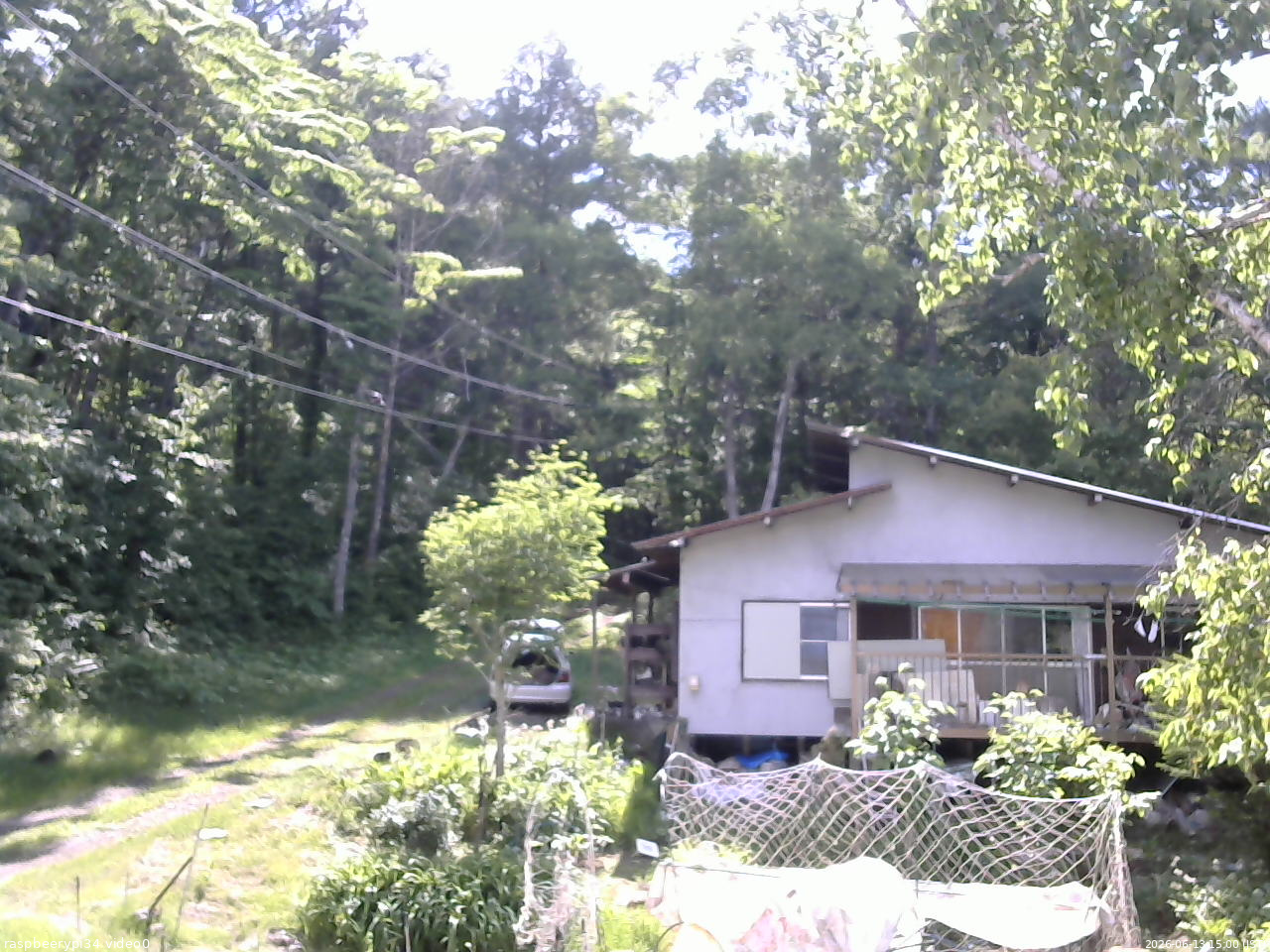 長野県菅平高原 ゆたか山荘 西側(坂上) 2026/06/13 15:00