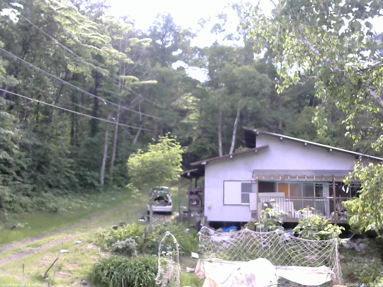 長野県菅平高原 ゆたか山荘 西側(坂上) 2026/06/13 15:30