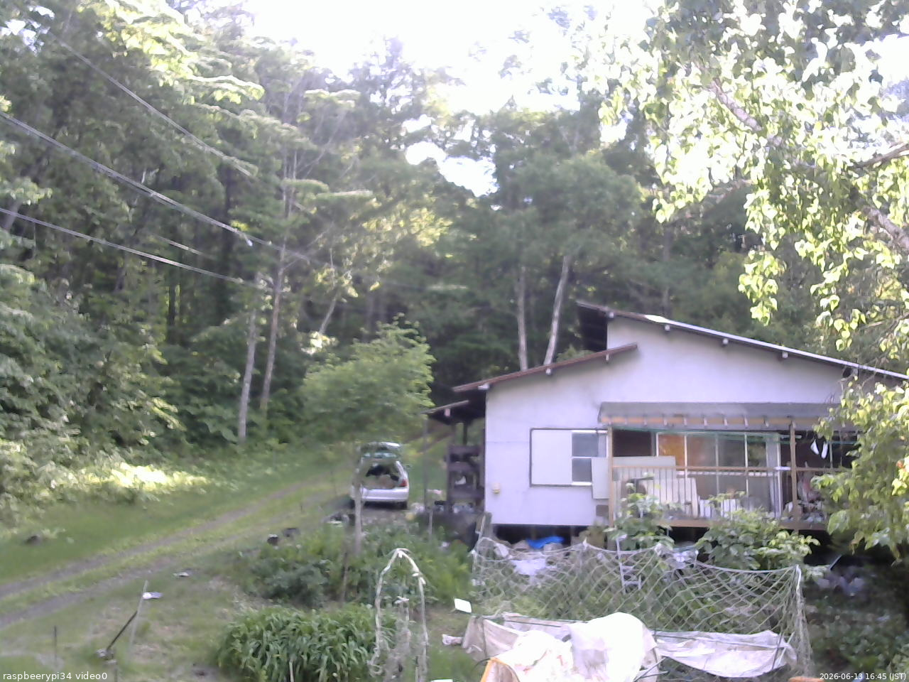 長野県菅平高原 ゆたか山荘 西側(坂上) 2026/06/13 16:45