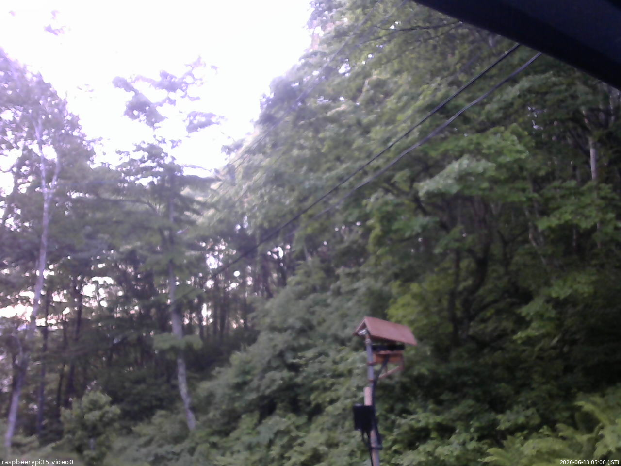 長野県菅平高原 ゆたか山荘 温度計 2026/06/13 05:00