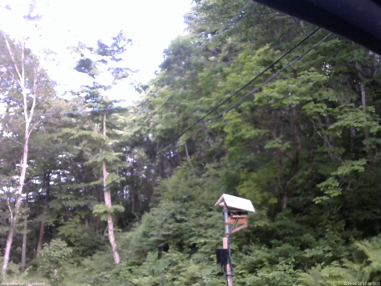 長野県菅平高原 ゆたか山荘 温度計 2026/06/13 17:45