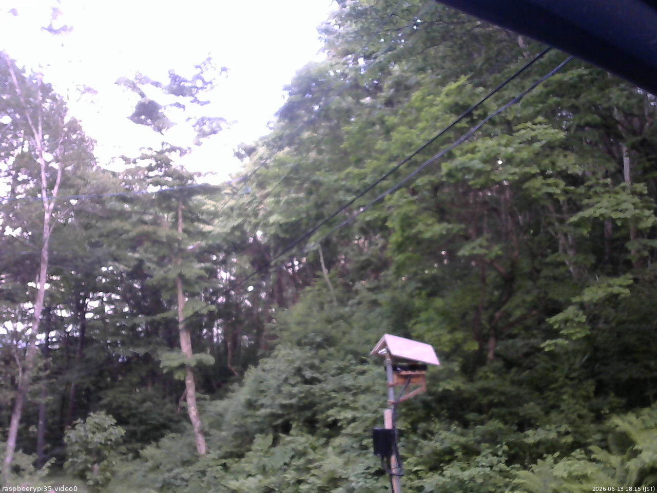 長野県菅平高原 ゆたか山荘 温度計 2026/06/13 18:15