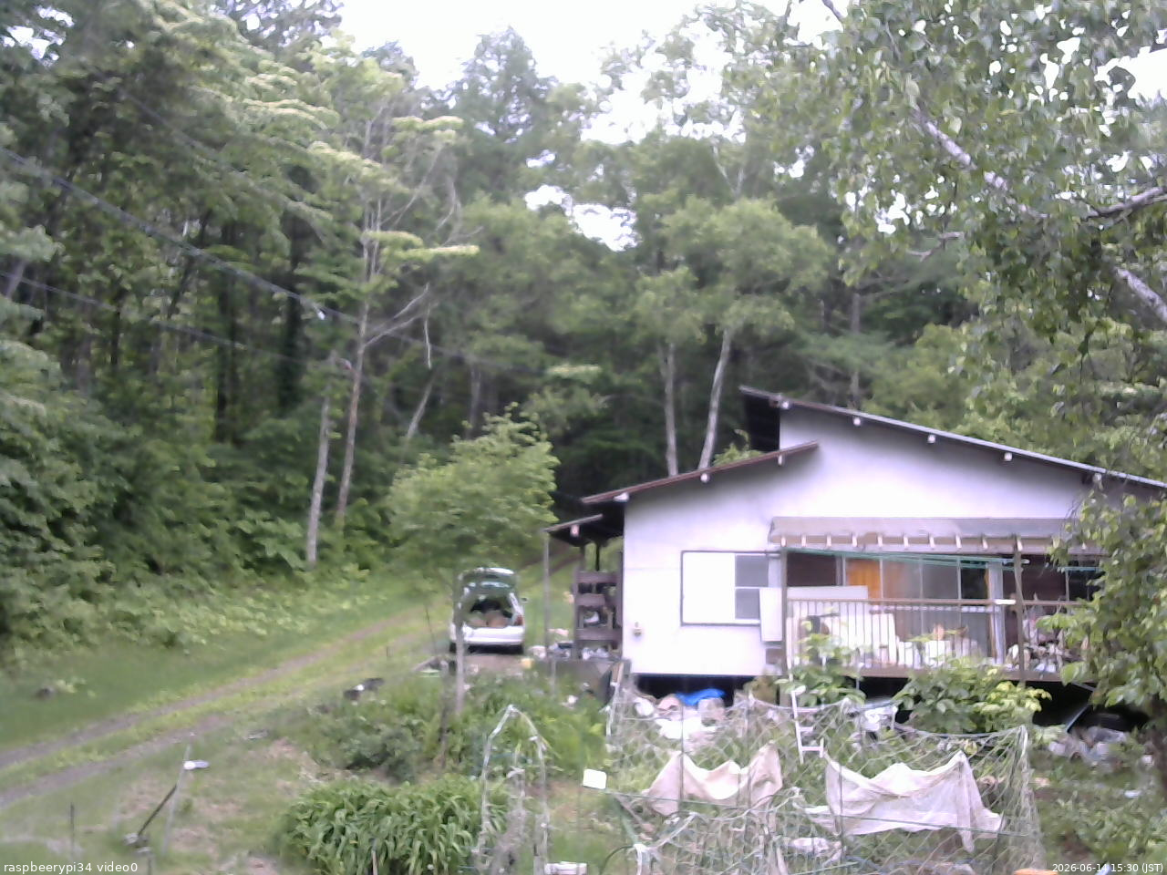 長野県菅平高原 ゆたか山荘 西側(坂上) 2026/06/14 15:30