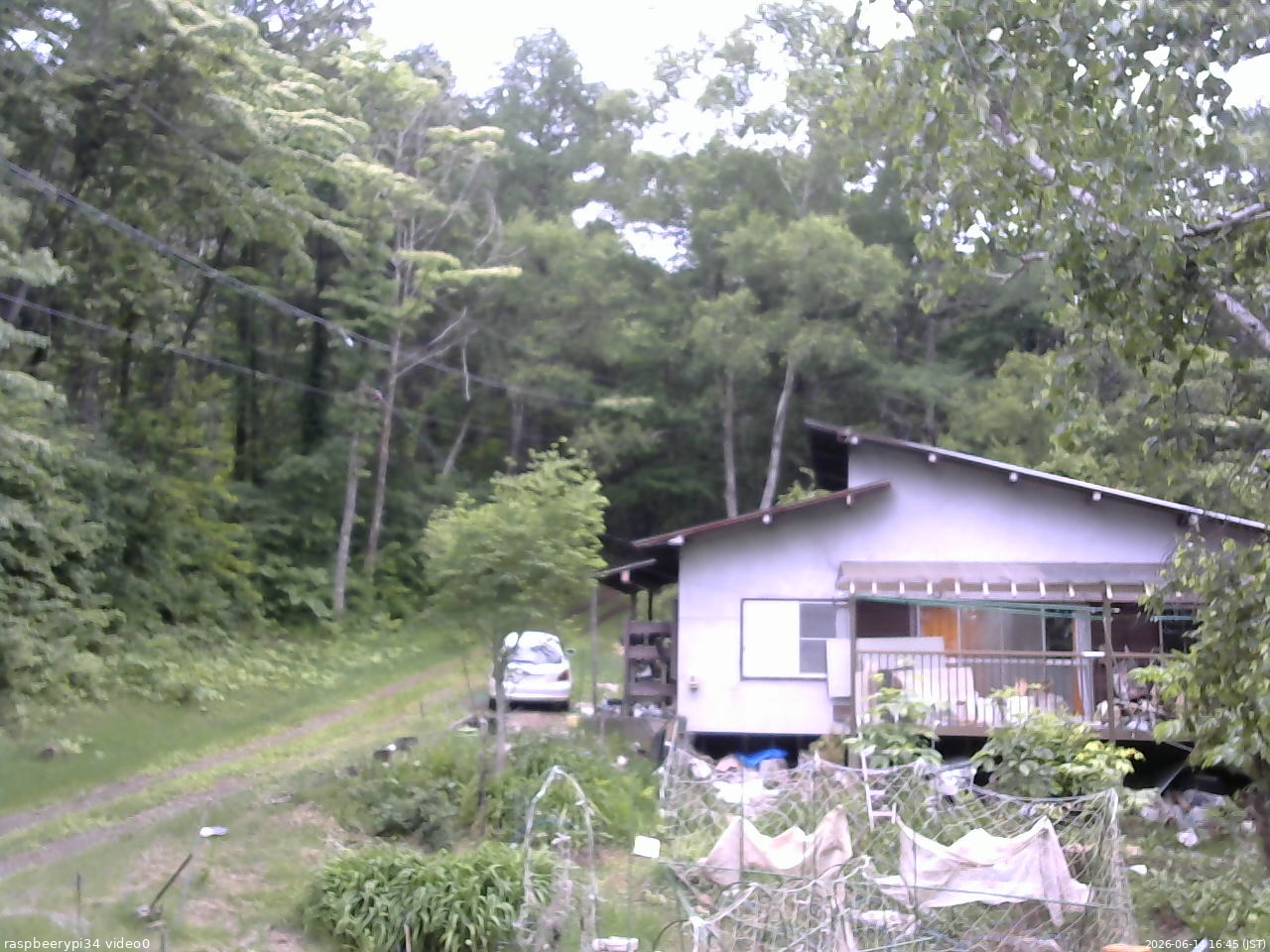 長野県菅平高原 ゆたか山荘 西側(坂上) 2026/06/14 16:45