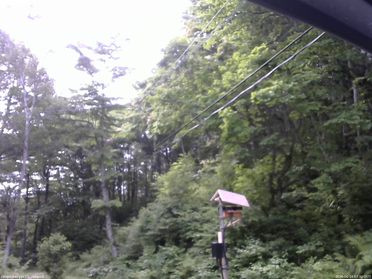 長野県菅平高原 ゆたか山荘 温度計 2026/06/14 07:30
