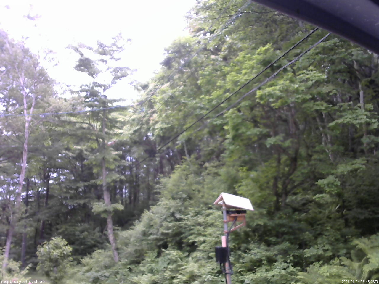 長野県菅平高原 ゆたか山荘 温度計 2026/06/14 13:45
