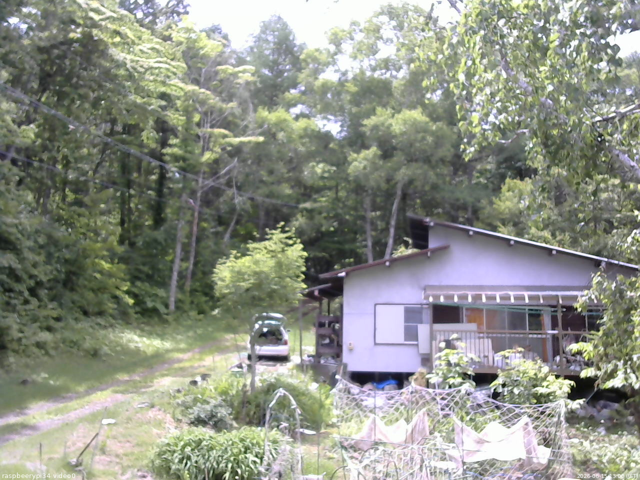 長野県菅平高原 ゆたか山荘 西側(坂上) 2026/06/15 13:00