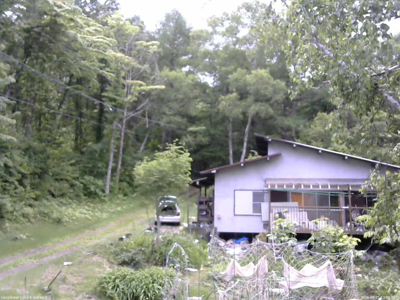 長野県菅平高原 ゆたか山荘 西側(坂上) 2026/06/15 13:15