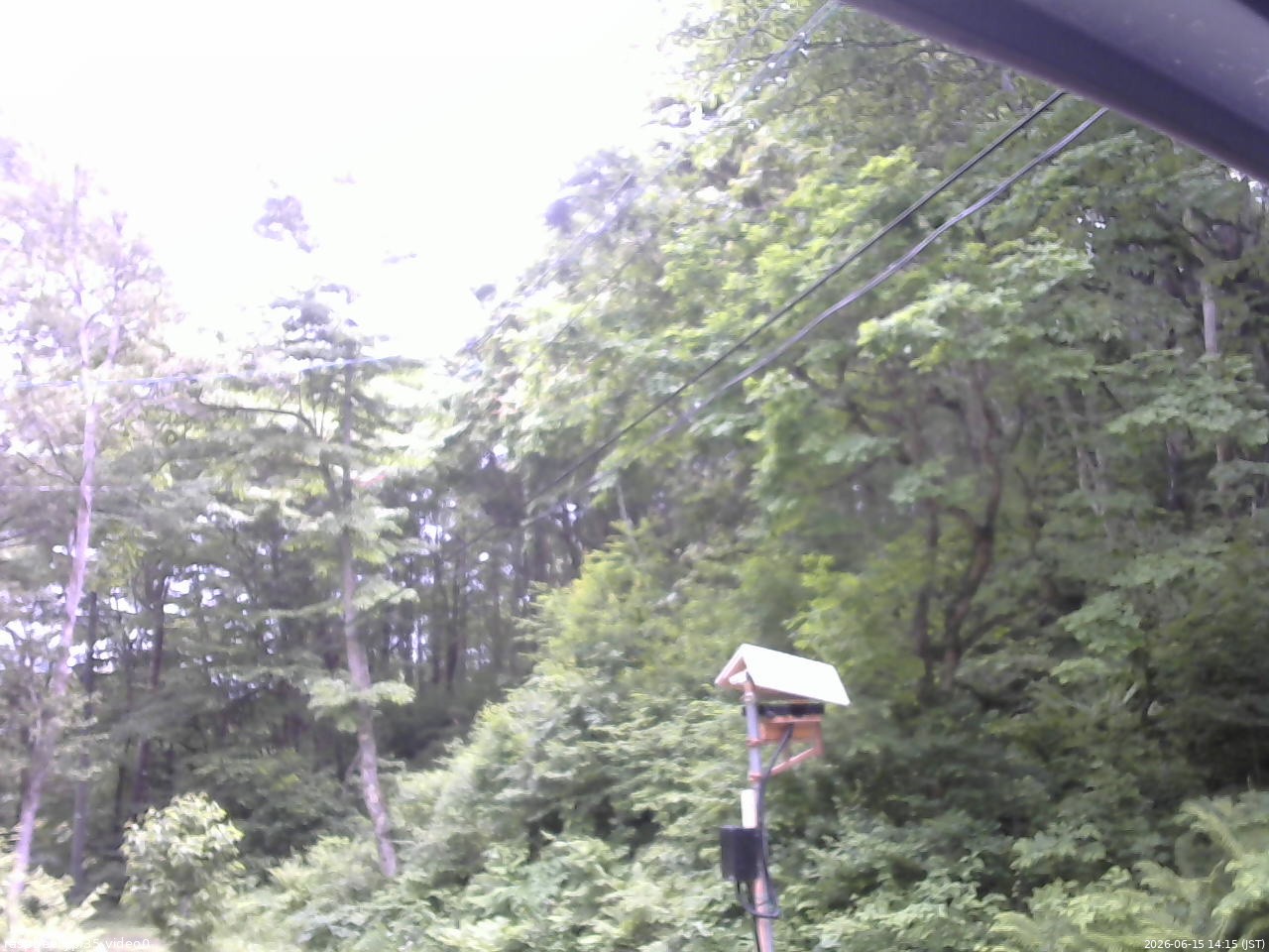長野県菅平高原 ゆたか山荘 温度計 2026/06/15 14:15