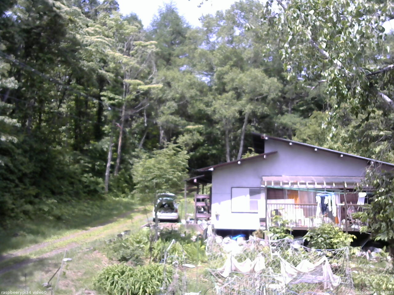 長野県菅平高原 ゆたか山荘 西側(坂上) 2026/06/16 10:15