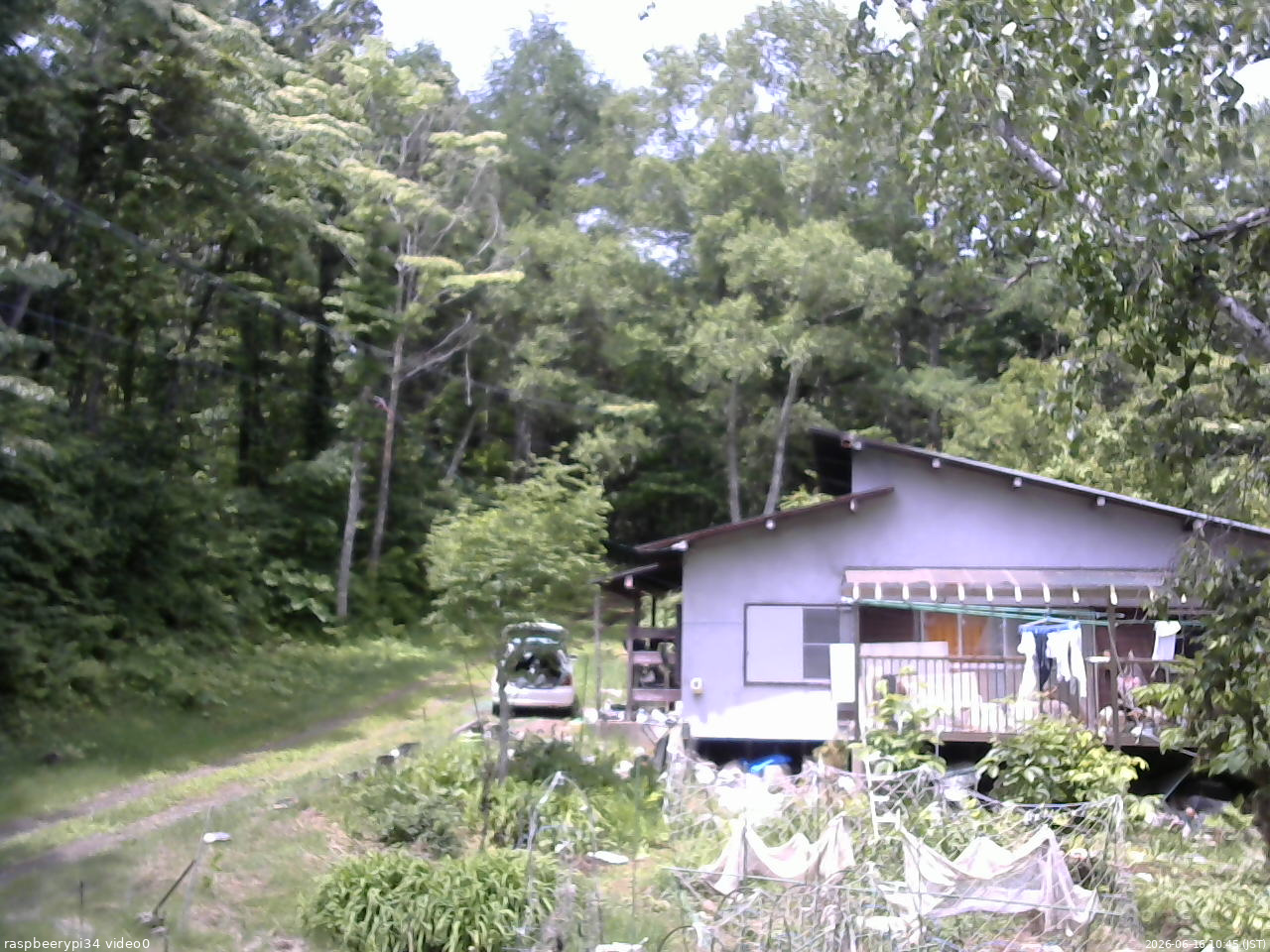 長野県菅平高原 ゆたか山荘 西側(坂上) 2026/06/16 10:45