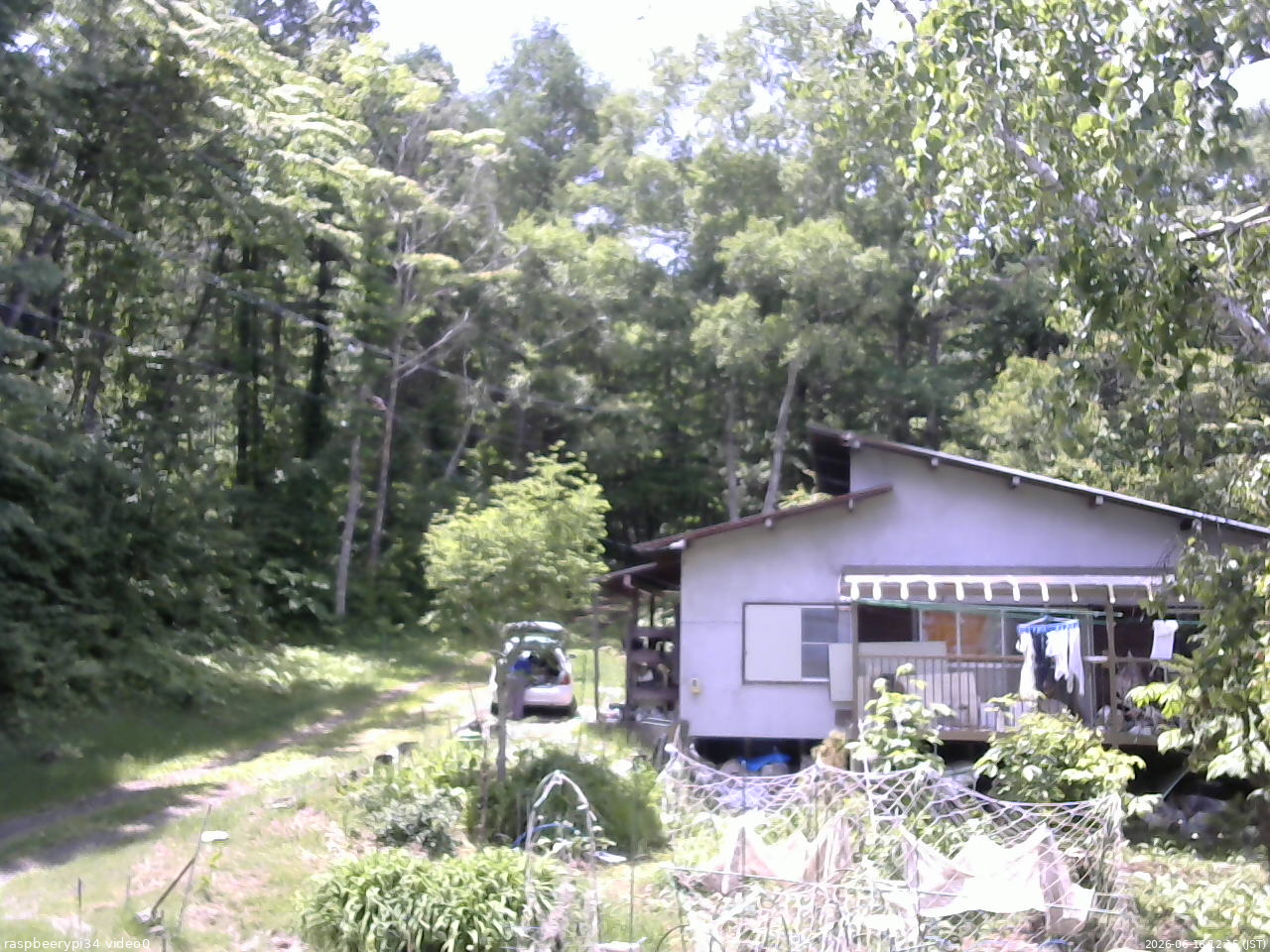 長野県菅平高原 ゆたか山荘 西側(坂上) 2026/06/16 12:15