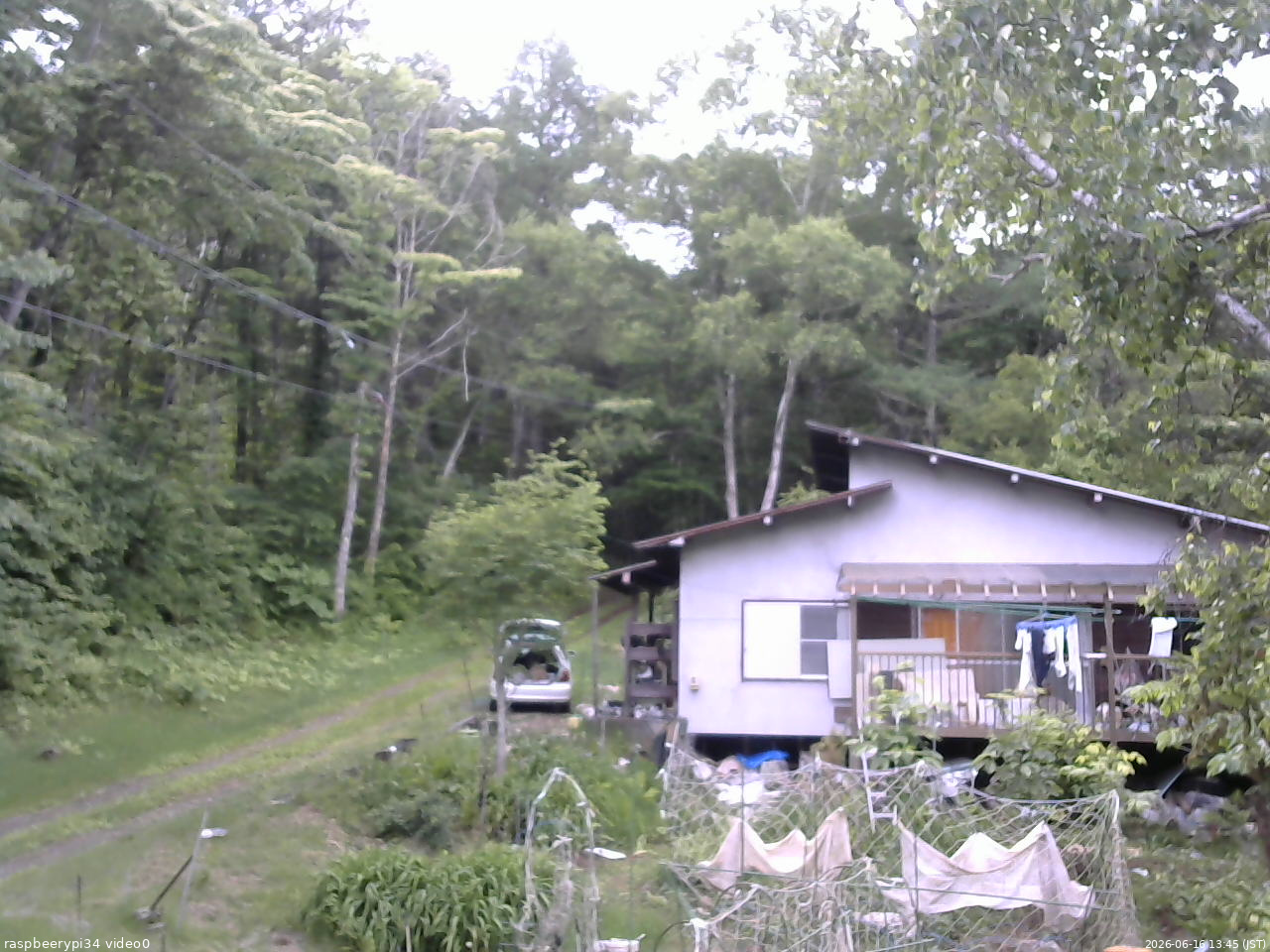 長野県菅平高原 ゆたか山荘 西側(坂上) 2026/06/16 13:45