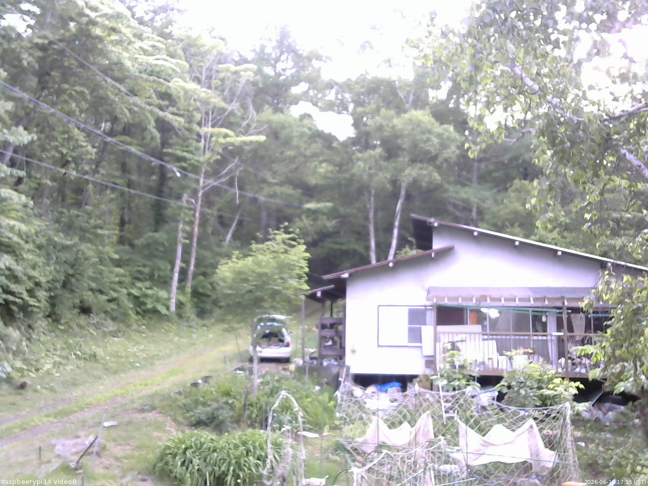 長野県菅平高原 ゆたか山荘 西側(坂上) 2026/06/16 17:15