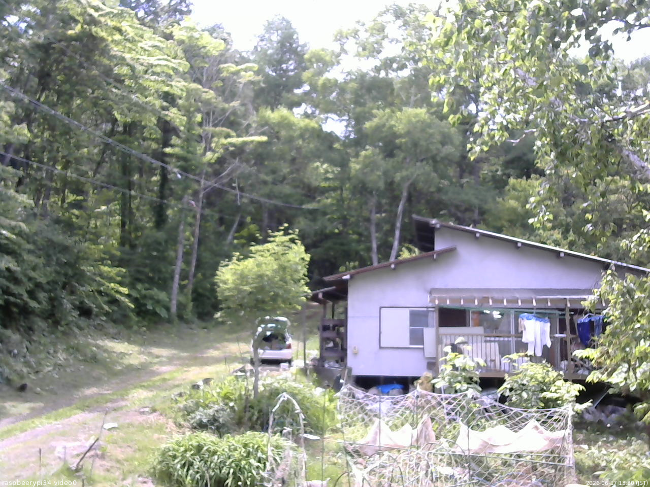 長野県菅平高原 ゆたか山荘 西側(坂上) 2026/06/17 13:30