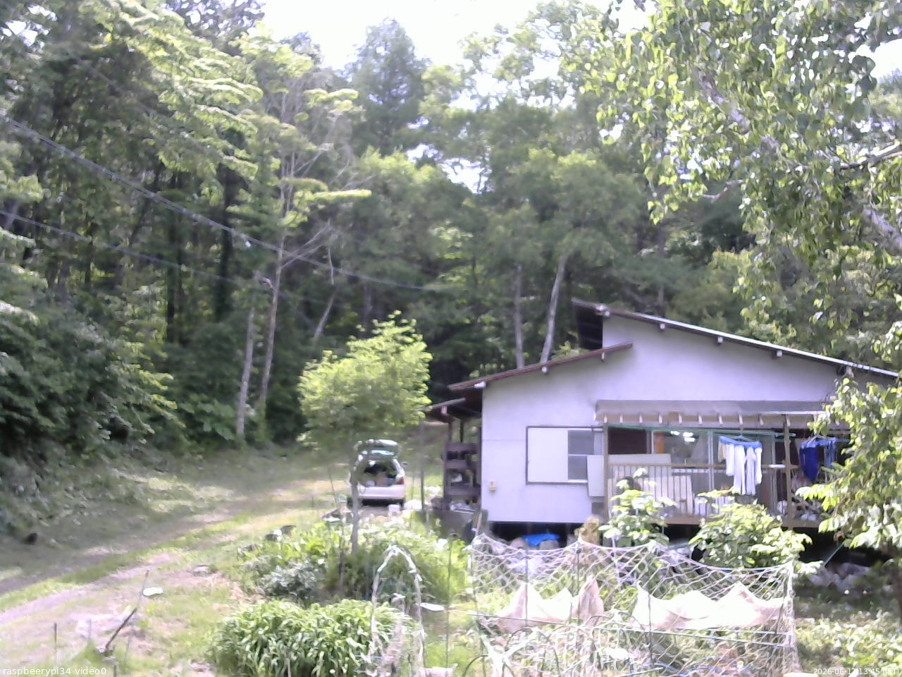 長野県菅平高原 ゆたか山荘 西側(坂上) 2026/06/17 13:45