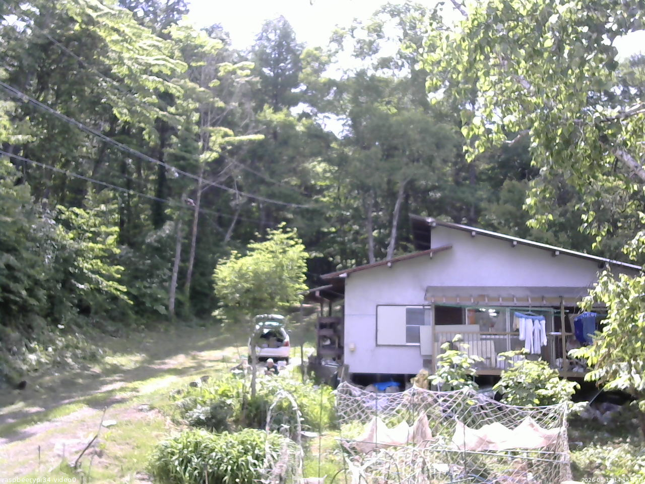 長野県菅平高原 ゆたか山荘 西側(坂上) 2026/06/17 14:15