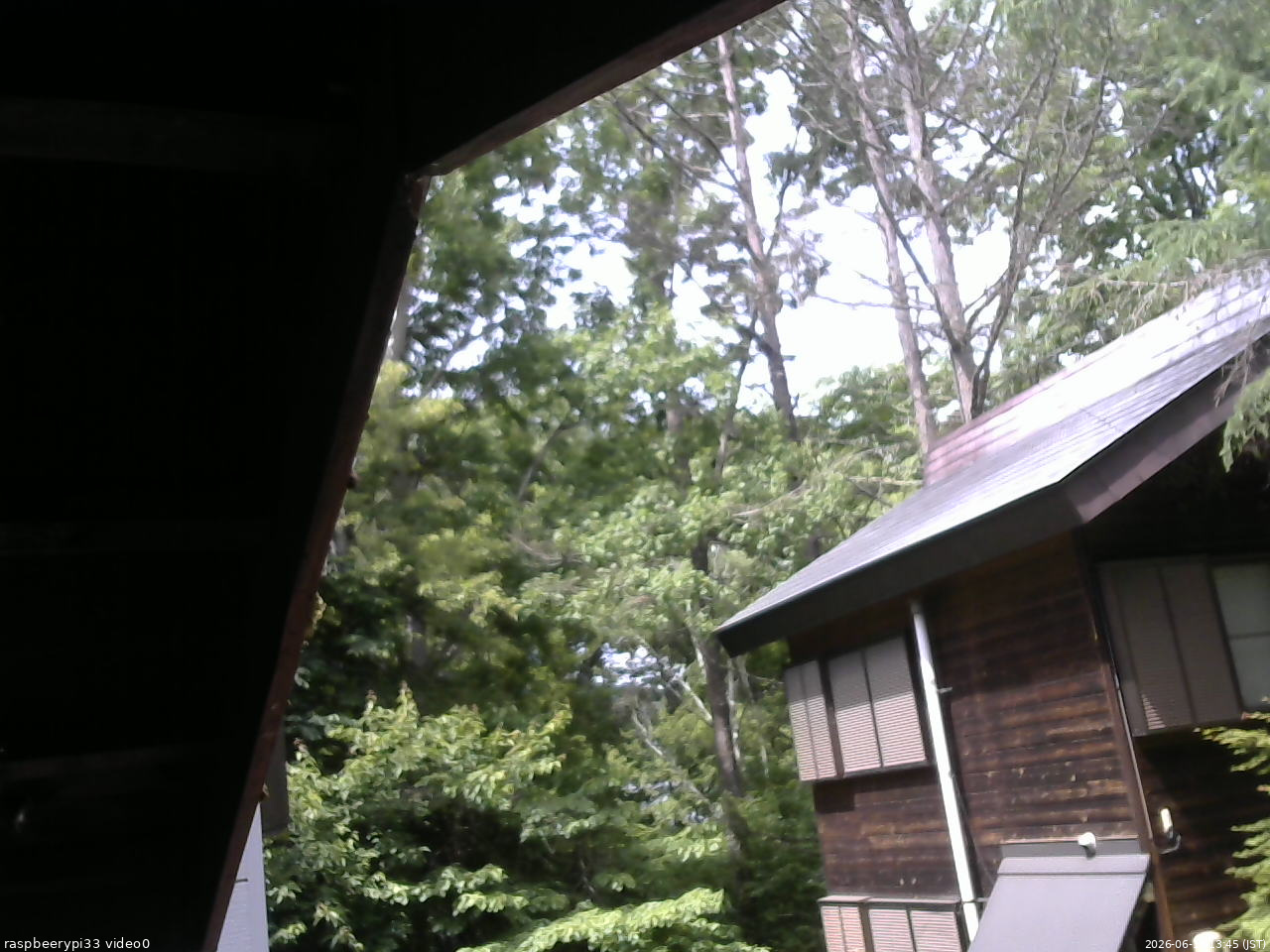 長野県菅平高原 ゆたか山荘 北側 2026/06/18 13:45