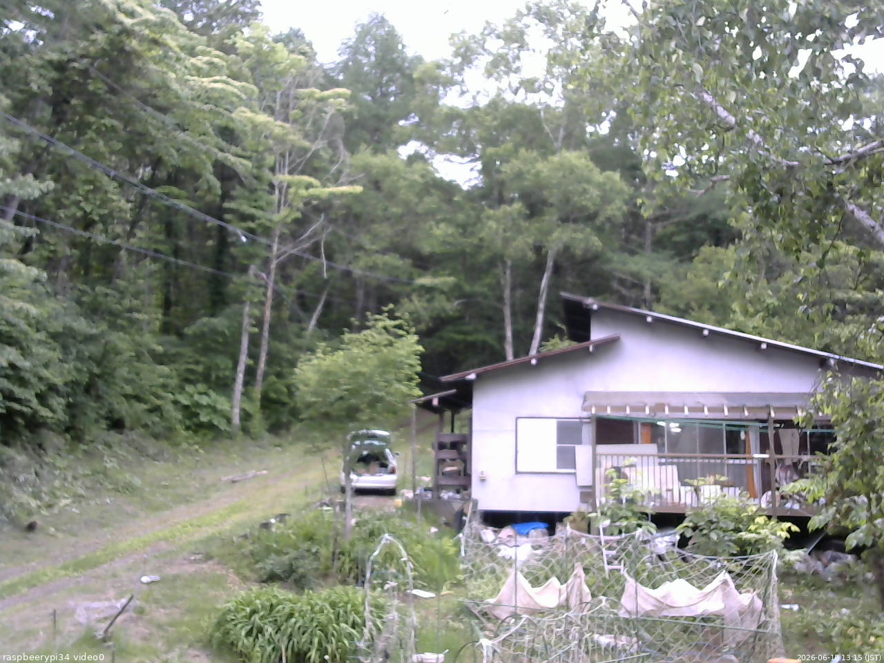 長野県菅平高原 ゆたか山荘 西側(坂上) 2026/06/18 13:15