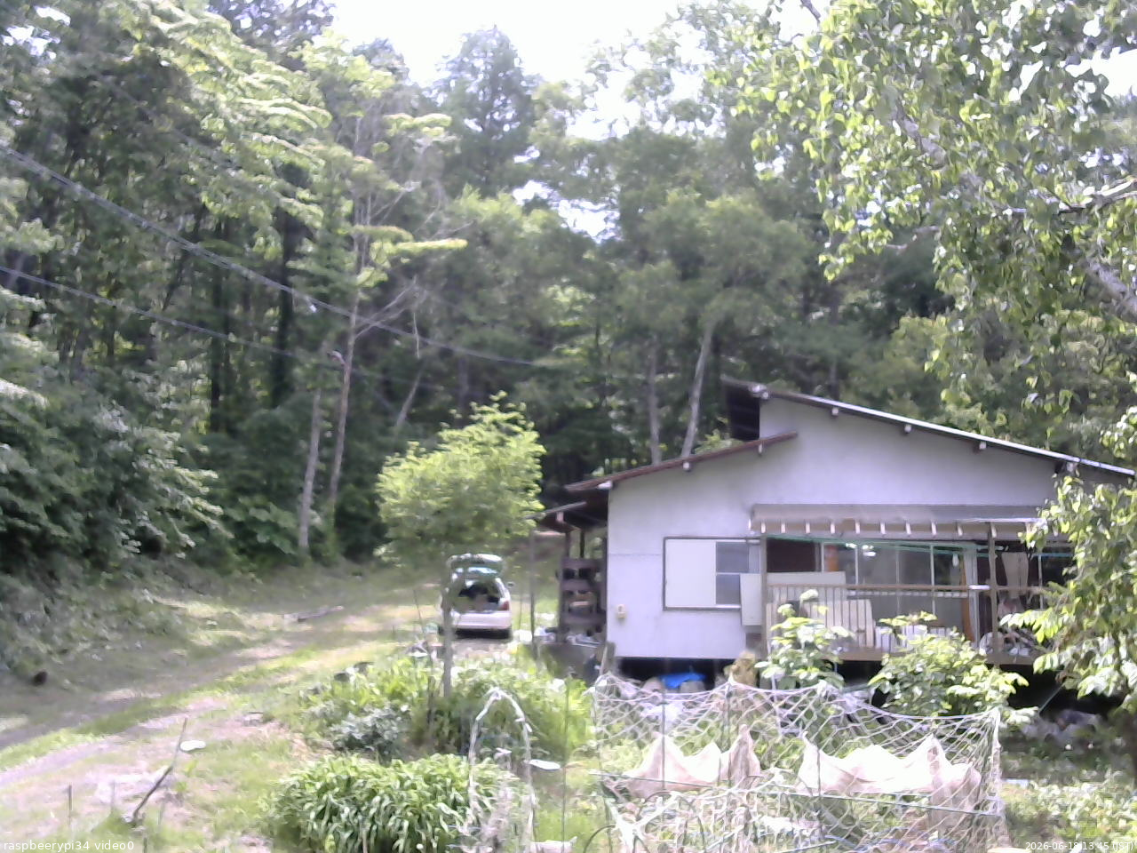 長野県菅平高原 ゆたか山荘 西側(坂上) 2026/06/18 13:45