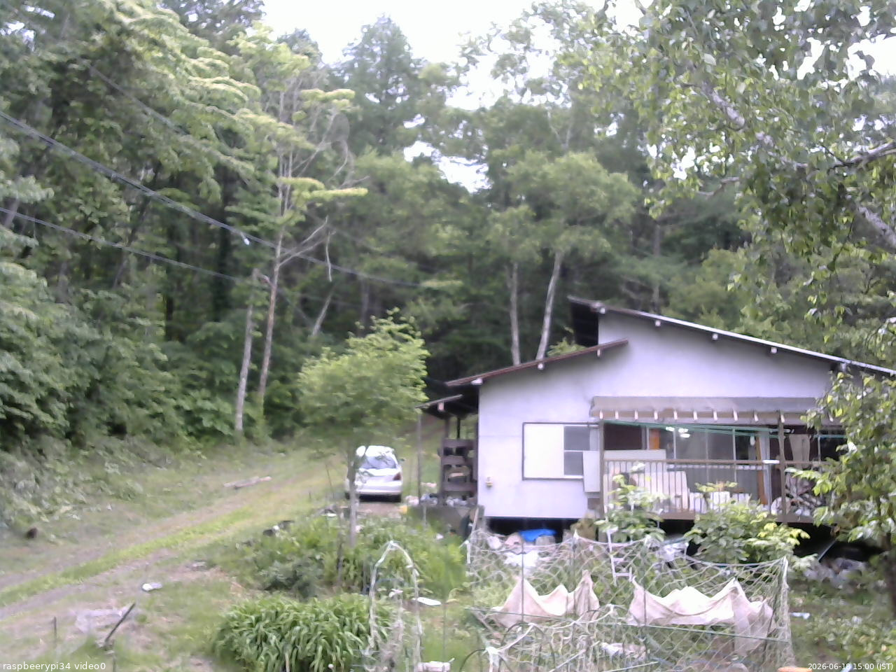 長野県菅平高原 ゆたか山荘 西側(坂上) 2026/06/18 15:00