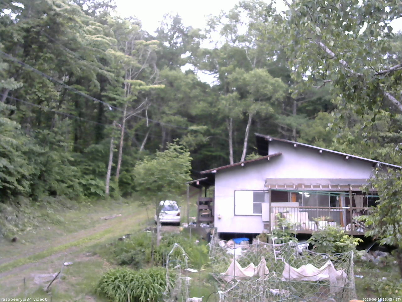 長野県菅平高原 ゆたか山荘 西側(坂上) 2026/06/18 15:45