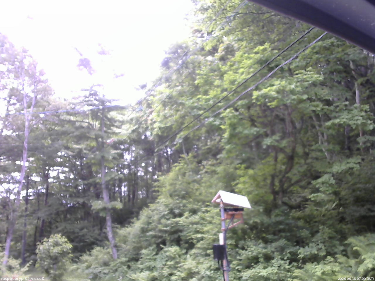 長野県菅平高原 ゆたか山荘 温度計 2026/06/18 07:00
