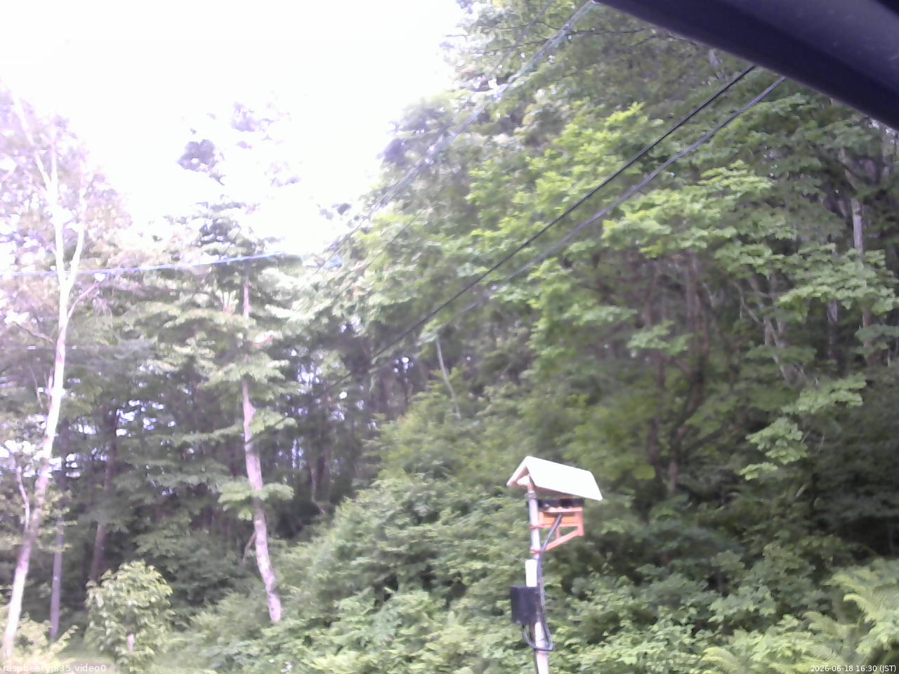 長野県菅平高原 ゆたか山荘 温度計 2026/06/18 16:30