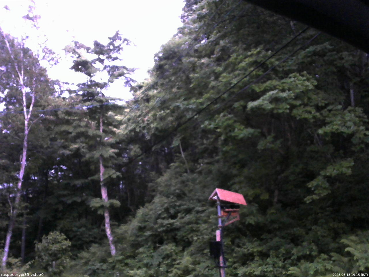 長野県菅平高原 ゆたか山荘 温度計 2026/06/18 19:15