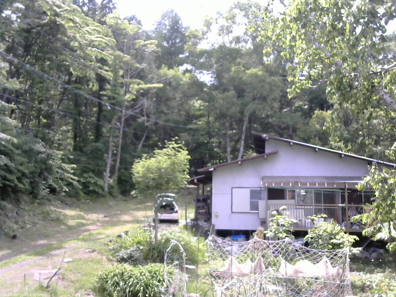 長野県菅平高原 ゆたか山荘 西側(坂上) 2026/06/19 13:45