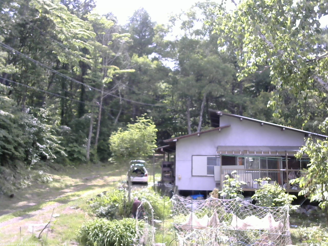 長野県菅平高原 ゆたか山荘 西側(坂上) 2026/06/19 14:00