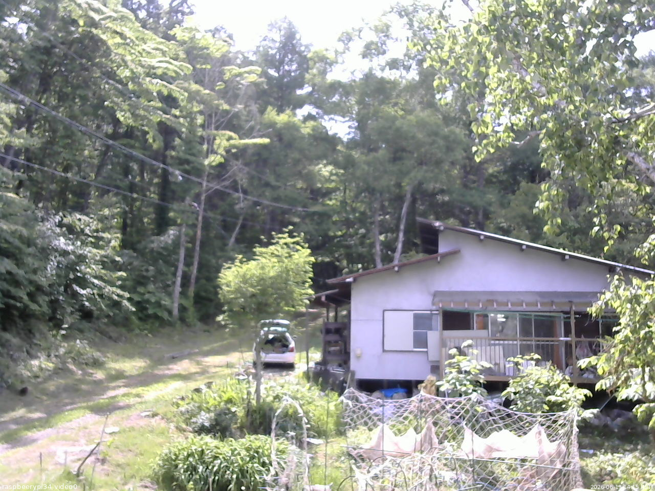 長野県菅平高原 ゆたか山荘 西側(坂上) 2026/06/19 14:15