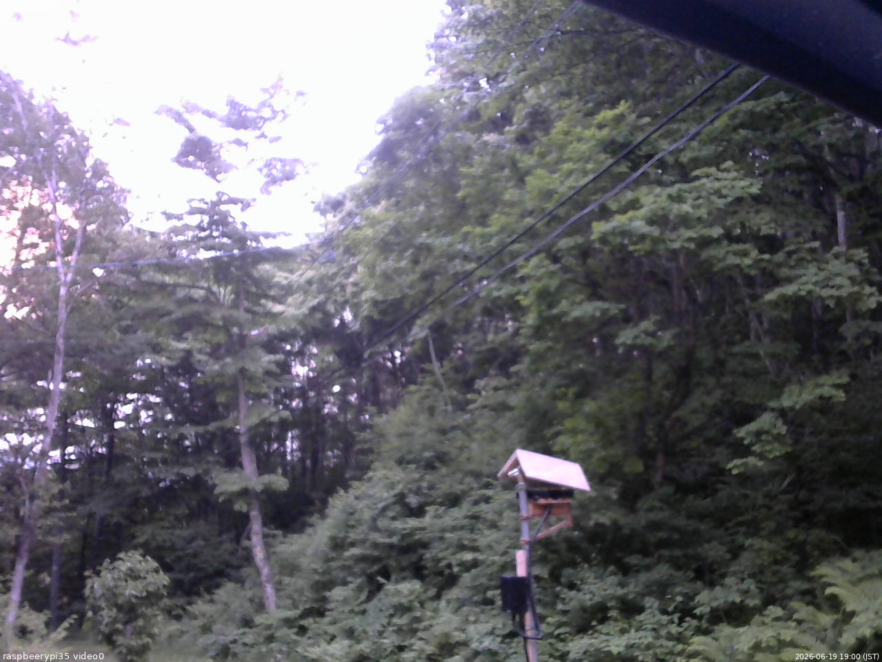 長野県菅平高原 ゆたか山荘 温度計 2026/06/19 19:00