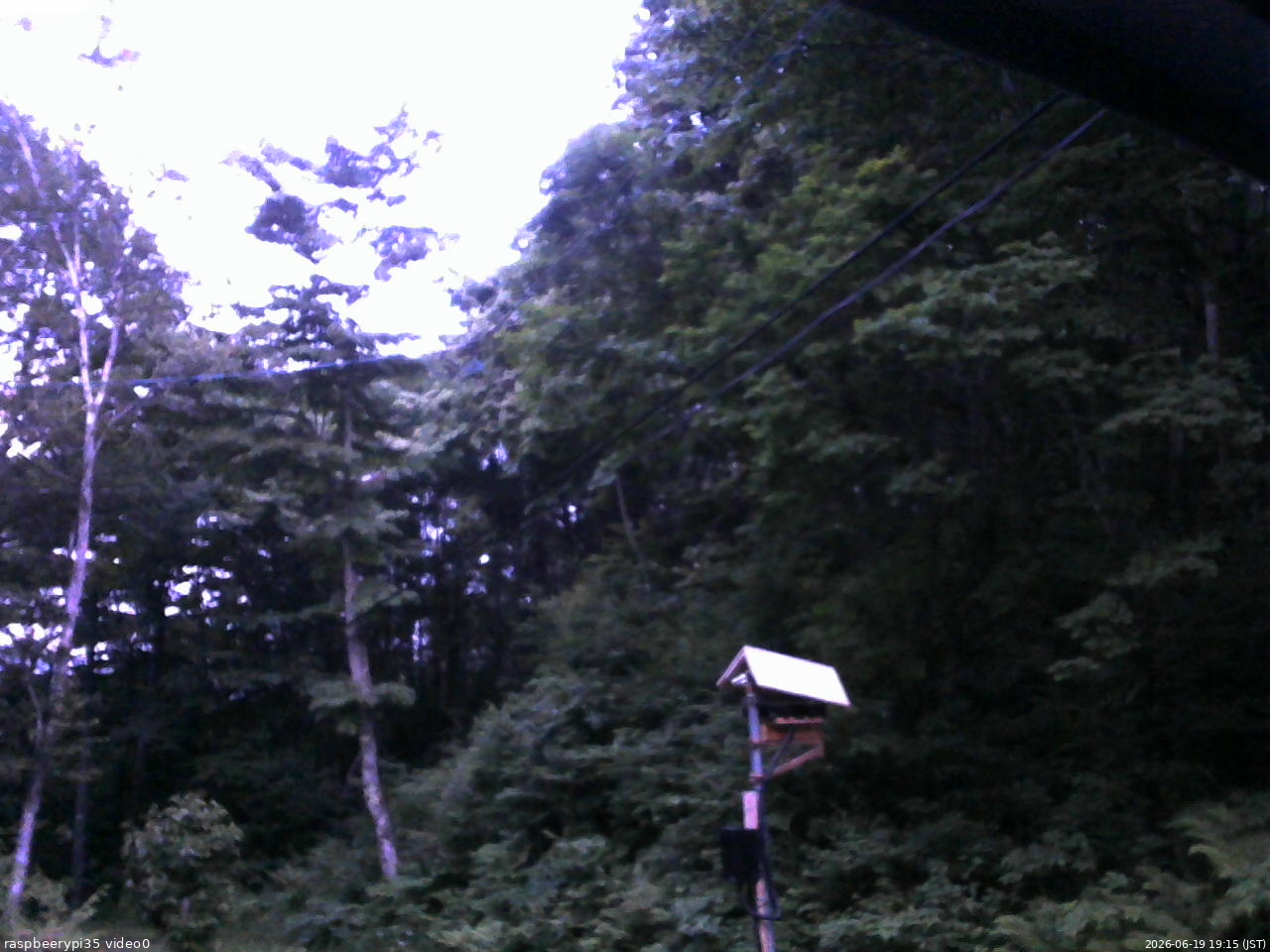 長野県菅平高原 ゆたか山荘 温度計 2026/06/19 19:15