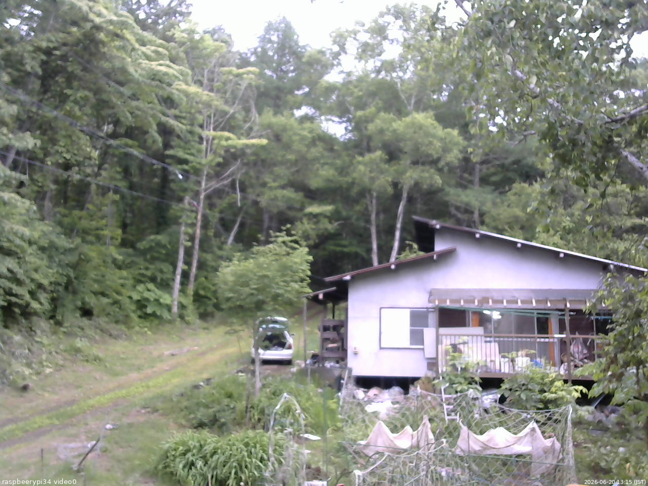 長野県菅平高原 ゆたか山荘 西側(坂上) 2026/06/20 13:15