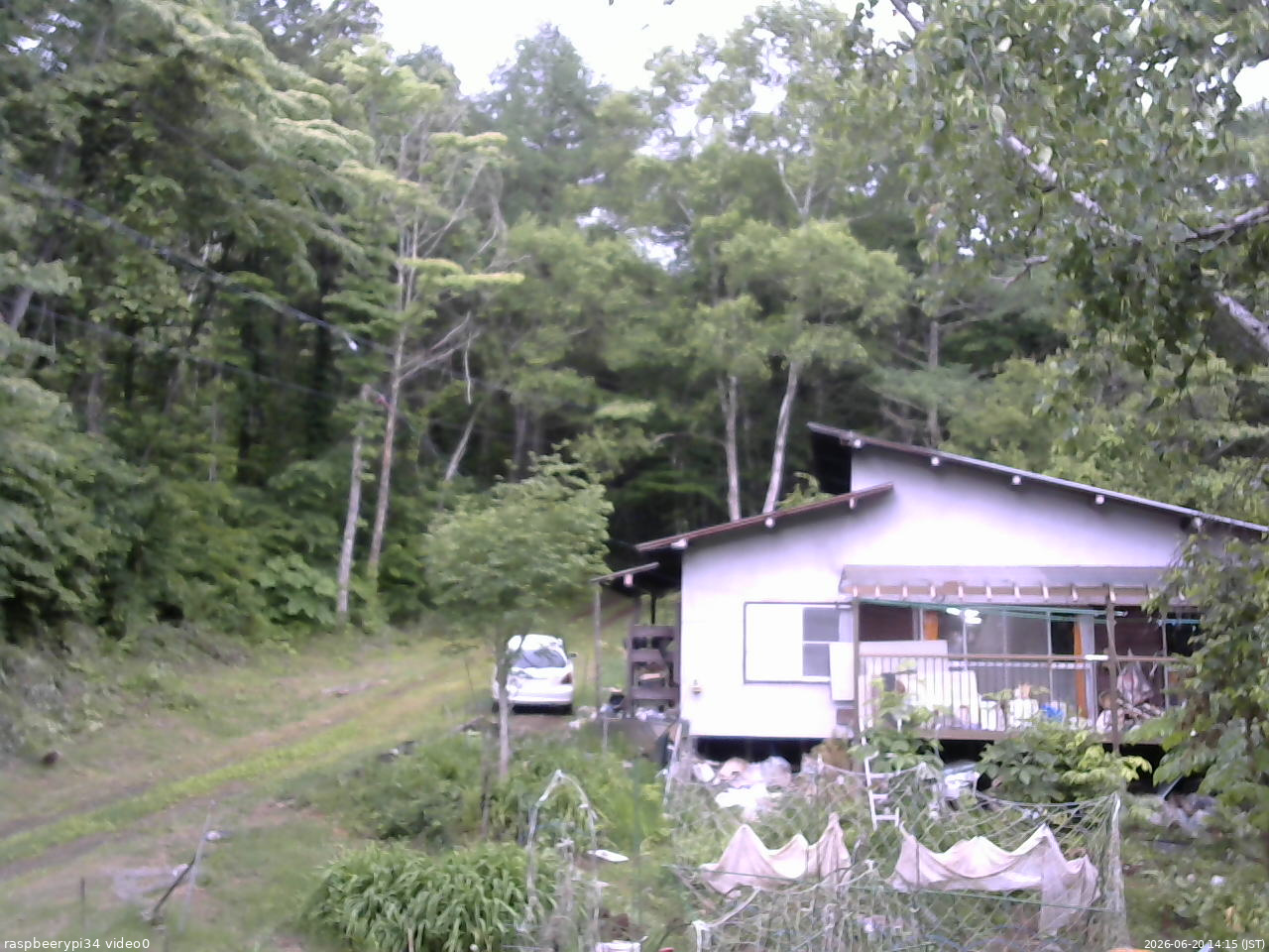 長野県菅平高原 ゆたか山荘 西側(坂上) 2026/06/20 14:15