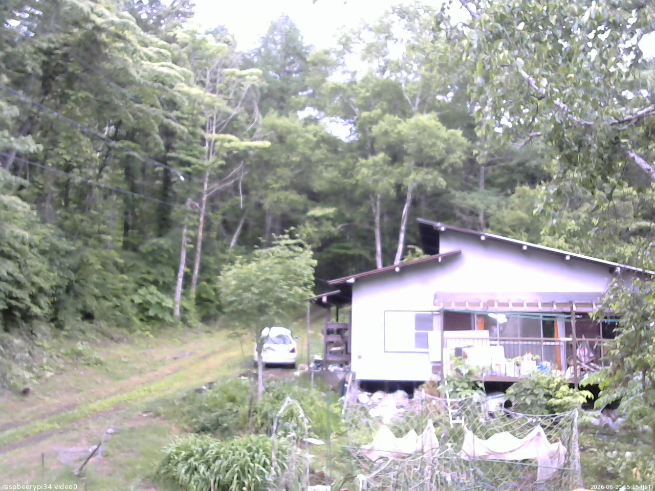 長野県菅平高原 ゆたか山荘 西側(坂上) 2026/06/20 15:15