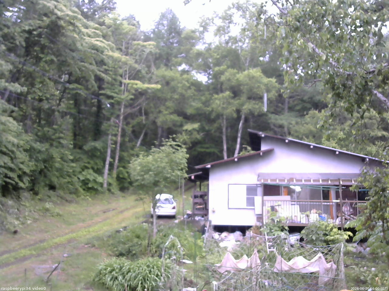 長野県菅平高原 ゆたか山荘 西側(坂上) 2026/06/20 16:00
