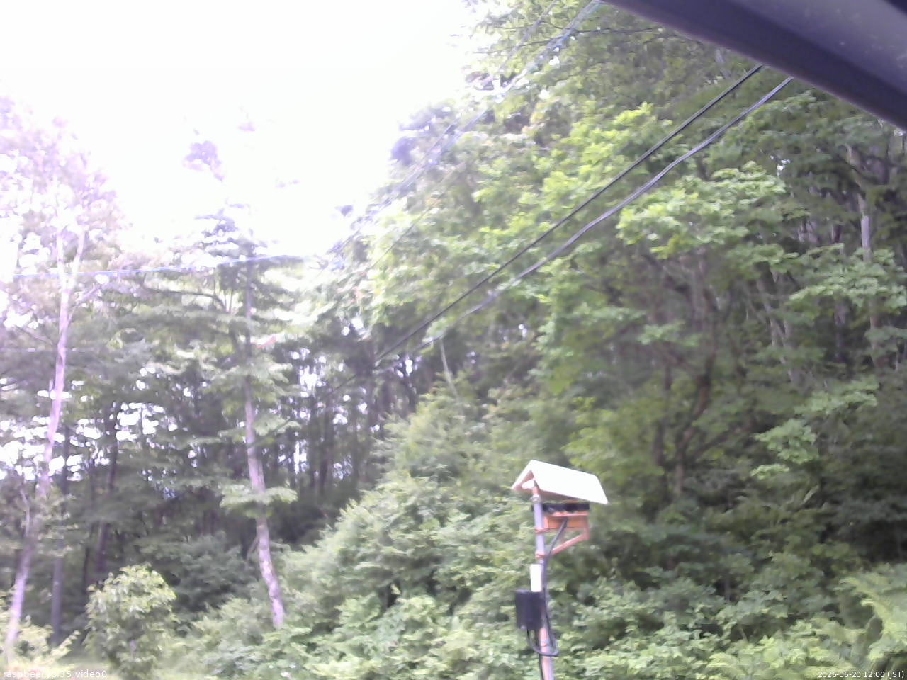 長野県菅平高原 ゆたか山荘 温度計 2026/06/20 12:00