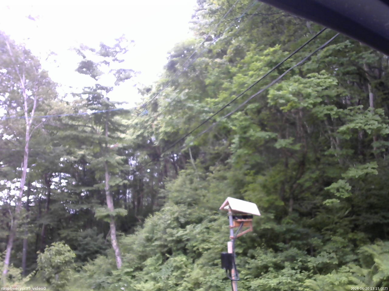 長野県菅平高原 ゆたか山荘 温度計 2026/06/20 13:15