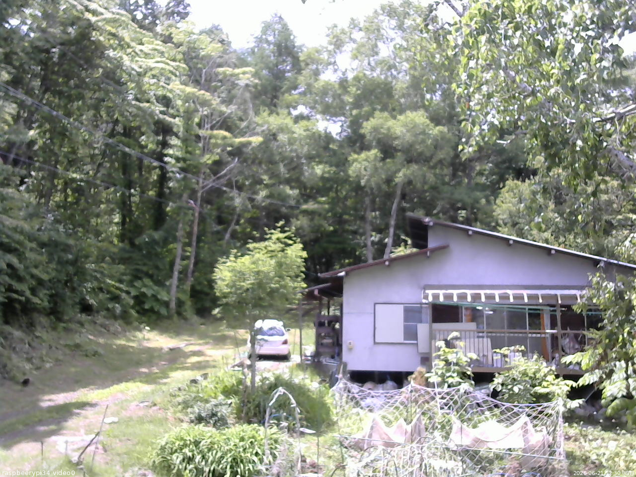 長野県菅平高原 ゆたか山荘 西側(坂上) 2026/06/21 12:30