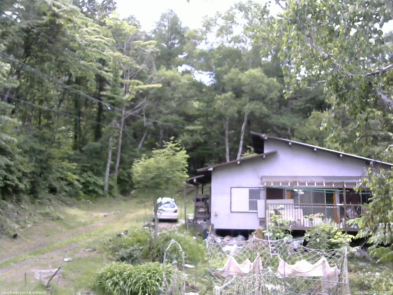 長野県菅平高原 ゆたか山荘 西側(坂上) 2026/06/21 13:30