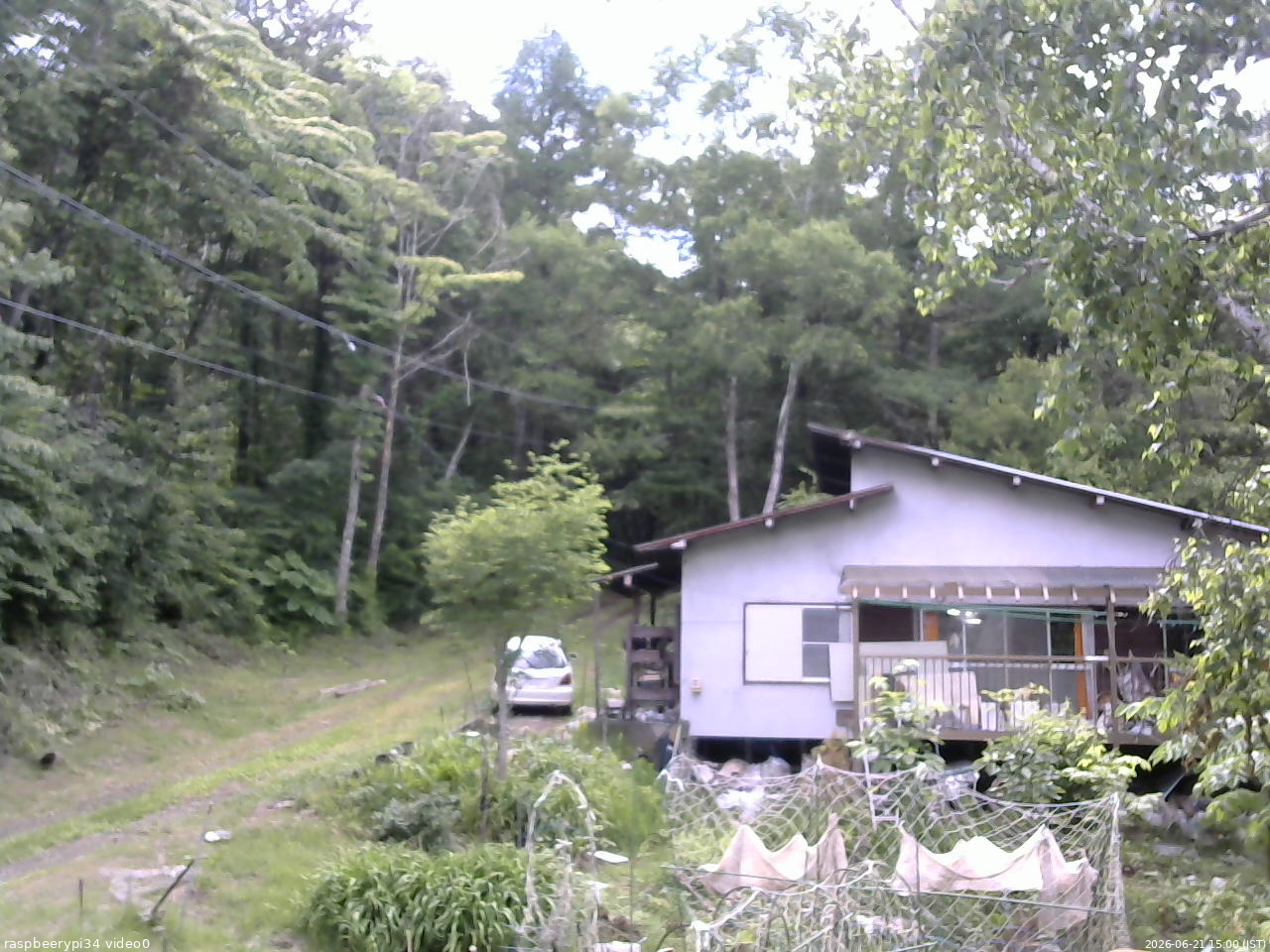 長野県菅平高原 ゆたか山荘 西側(坂上) 2026/06/21 15:00