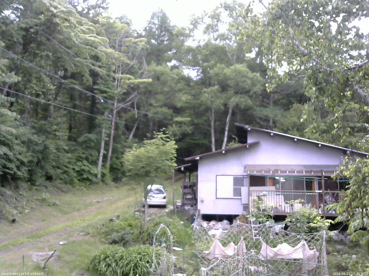 長野県菅平高原 ゆたか山荘 西側(坂上) 2026/06/21 15:30