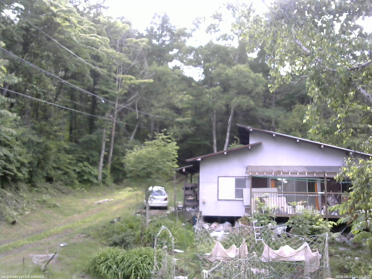 長野県菅平高原 ゆたか山荘 西側(坂上) 2026/06/21 16:15