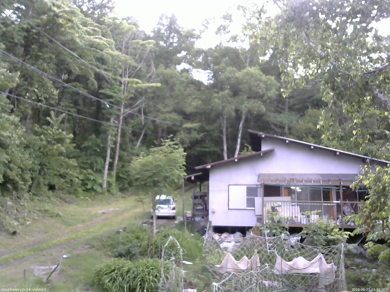 長野県菅平高原 ゆたか山荘 西側(坂上) 2026/06/21 16:30