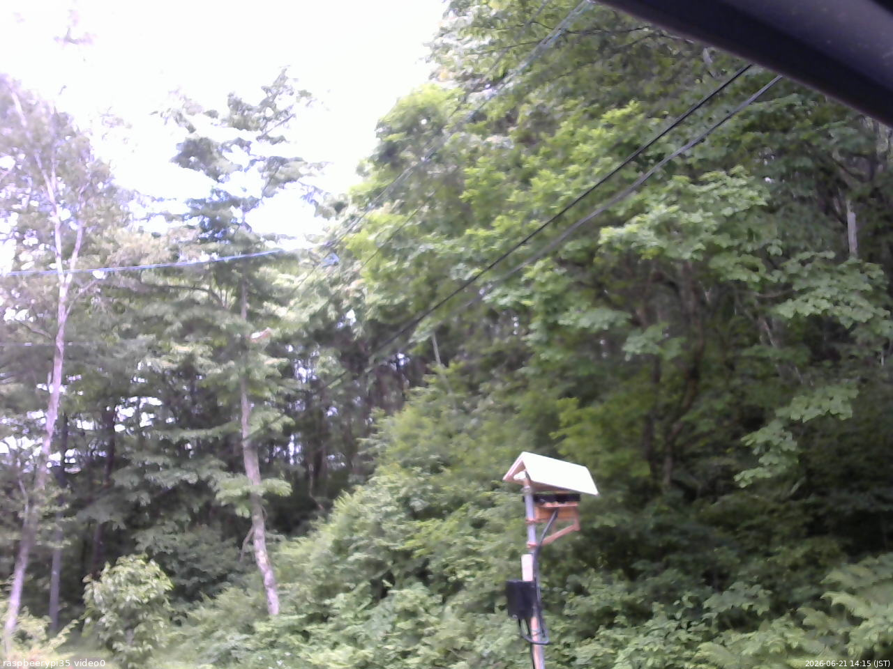 長野県菅平高原 ゆたか山荘 温度計 2026/06/21 14:15